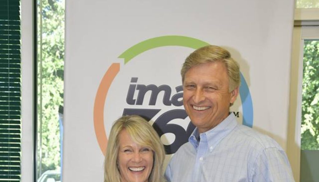 Image360 Kennesaw owners Cheryl and Marke Barre.