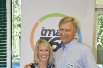 Image360 Kennesaw owners Cheryl and Marke Barre.