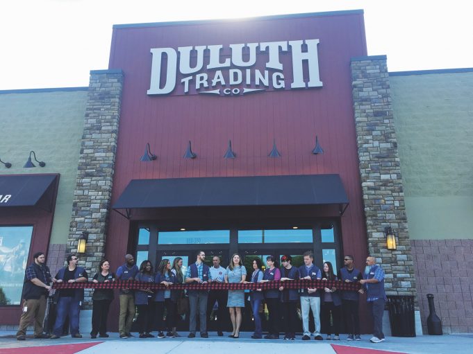 Duluth Trading Co. Chooses Kennesaw for First Georgia Store Ribbon cutting ceremony for Duluth Trading Company store in Kennesaw.