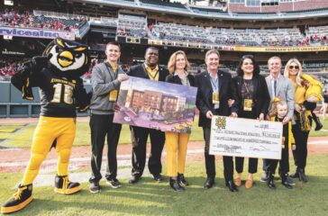 KSU Athletics director receives donation for new sports complex.