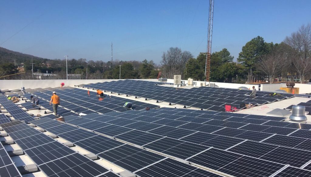 Cobb EMC solar panels