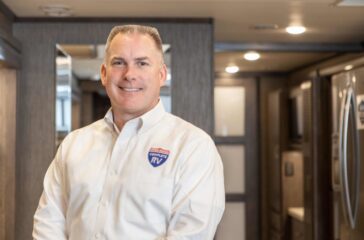 Drew Tutton, owner of Open Roads Complete RV in Acworth, Georgia.
