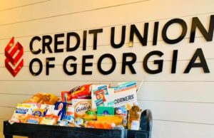 Credit Union of Georgia Gives Back MUST Food Collection
