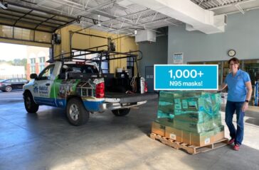 NW Metro Atlanta Habitat for Humanity has donated more than 1,000 N95 masks to Cobb & Douglas Public Health