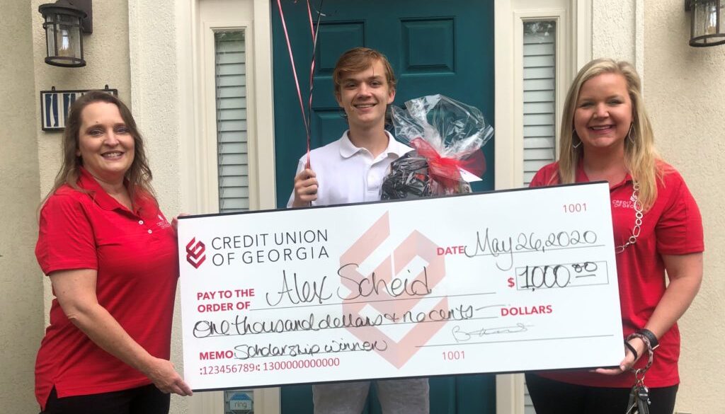 CUofGA Scholarship Winner_Alex Scheid_MHS_2020