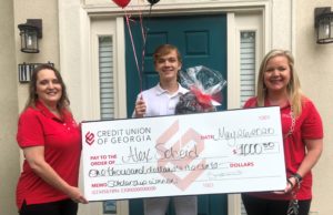 Credit Union of Georgia Awards Scholarship to Marietta High School Student CUofGA Scholarship Winner_Alex Scheid_MHS_2020