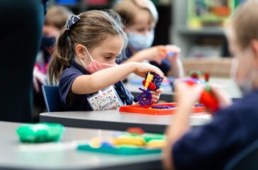 Whitefield Academy lower school student Claire Bancroft