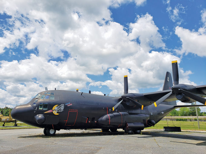 Exploring The Wild Blue Yonder Lockheed AC-130 Spectre (a variant of the locally built C-130 Hercules )