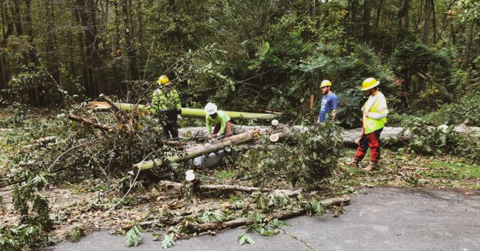 Tropical Storm Zeta Causes Historic Damage in Cobb