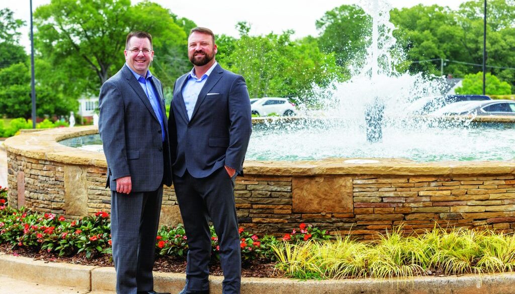 Wesley Starrett (right) and Kevin Harris, attorneys and partners at Starrett and Harris Law, LLC. Photo: LaRuche Creative