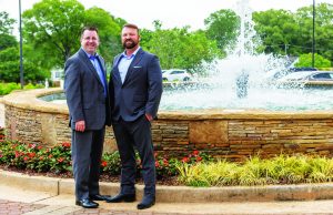 Hometown Law Firm with Million-Dollar Results Wesley Starrett (right) and Kevin Harris, attorneys and partners at Starrett and Harris Law, LLC. Photo: LaRuche Creative