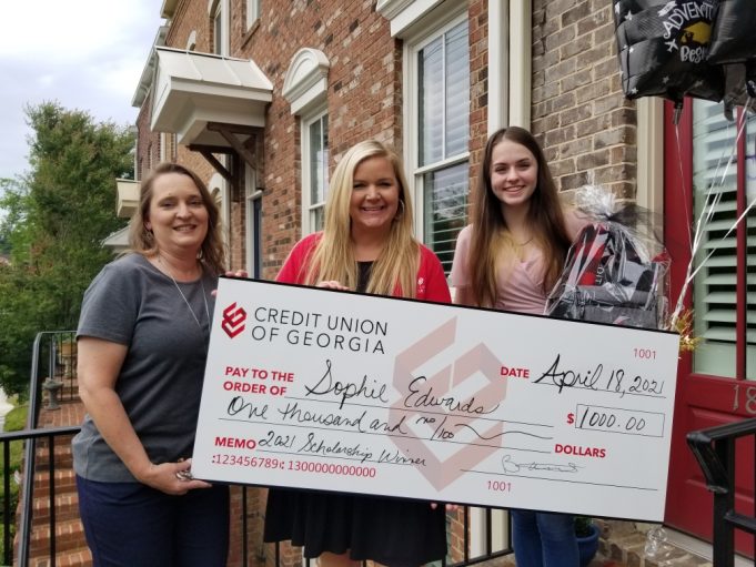 Business Leaders Award The Hard Work Of Cobb Students Sophie Edwards