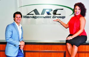 Collect With Respect ARC Management Group's Brandon Wilson and Alexandra Carpanzano.