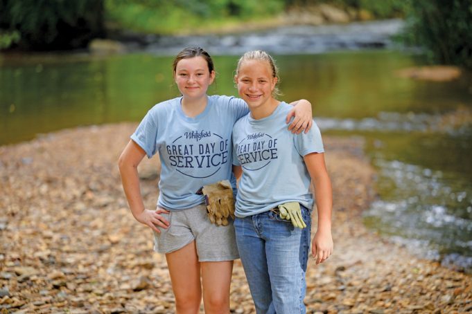 Whitefield Academy Turns 25 Whitefield students collectively participate in approximately 10,000 hours of community service each year.