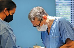 A Surgeon’s Hand And An Artist’s Eye Dr. Yellin in surgery