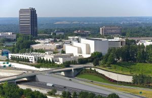 Akers Mill Express Lane Ramp Underway Akers Mill Express Lane Ramp Underway