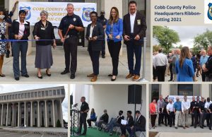 New Cobb County Police HQ Opens Cobb County Police HQ ribbon cutting