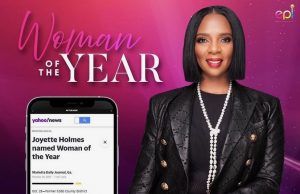 Joyette Holmes Named Woman of the Year Joyette Holmes