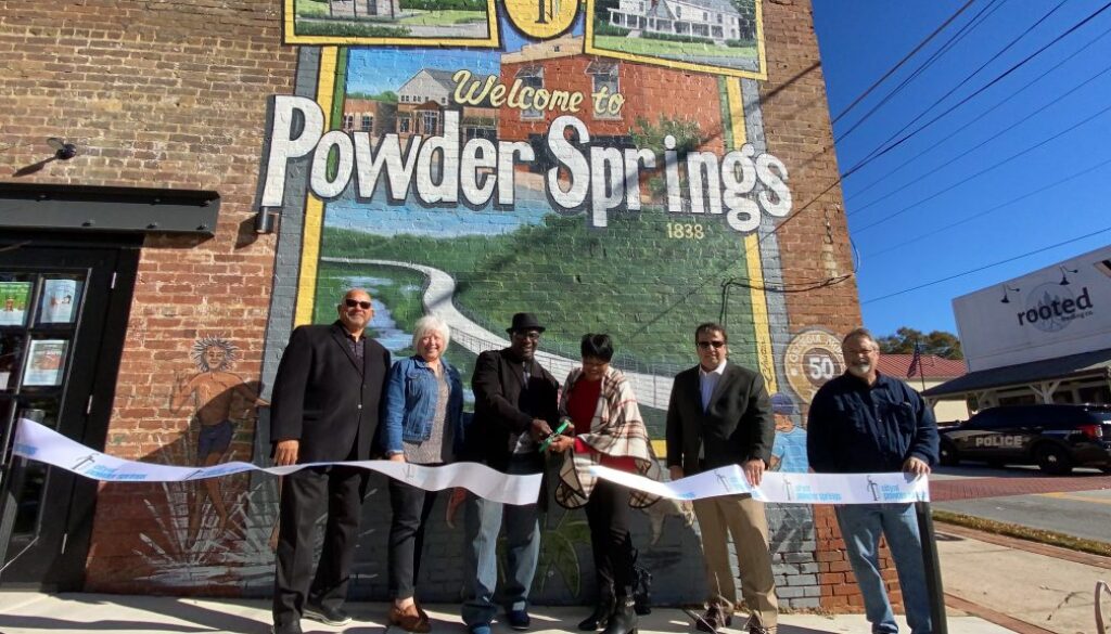 Powder Springs mural