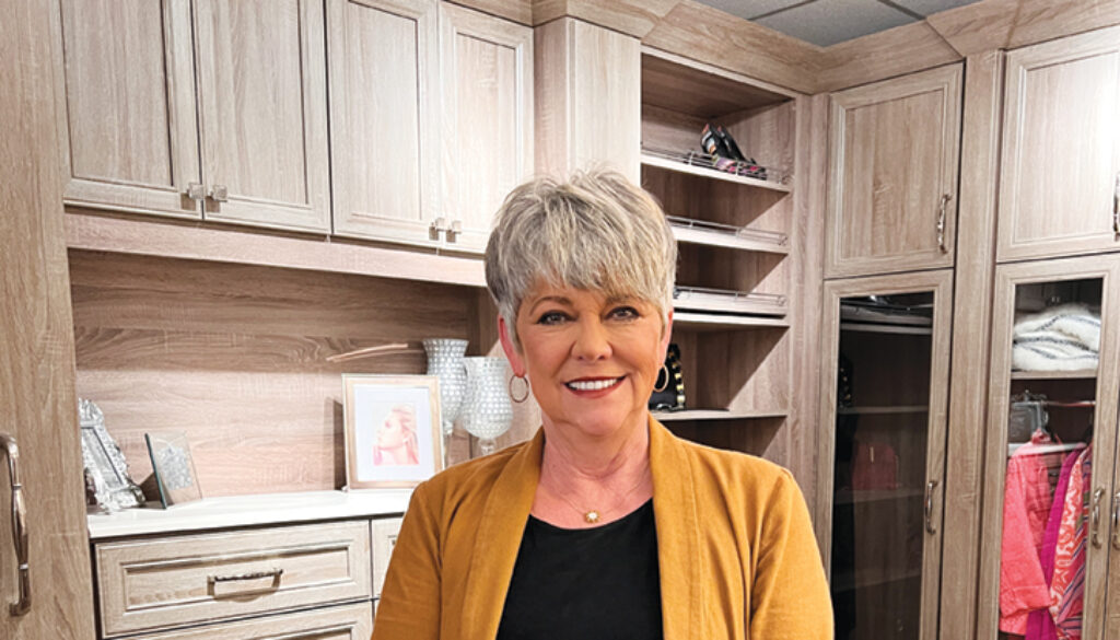 Lisa Carlquist, president of Artisan Custom Closets