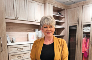 Lisa Carlquist, president of Artisan Custom Closets