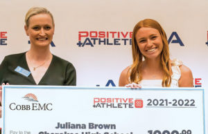 Cobb EMC Awards Positive Energy Scholarships POSITIVE ATHLETE AWARDS