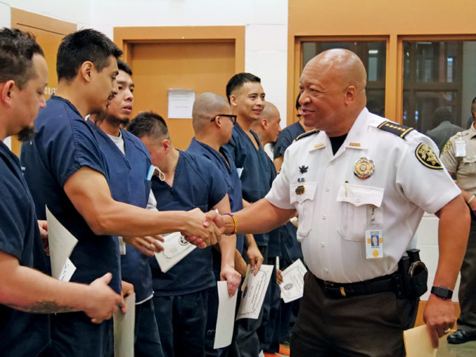 Sheriff Owens Helps Inmates Hit ‘Restart’ Cobb County’s Sheriff, Craig Owens