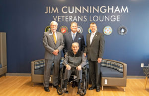 Chattahoochee Tech Celebrates Opening of Superior Plumbing VECTR Center Dr Newcomb, Jay and Jim Cunningham and TCSG Commissioner Dozier