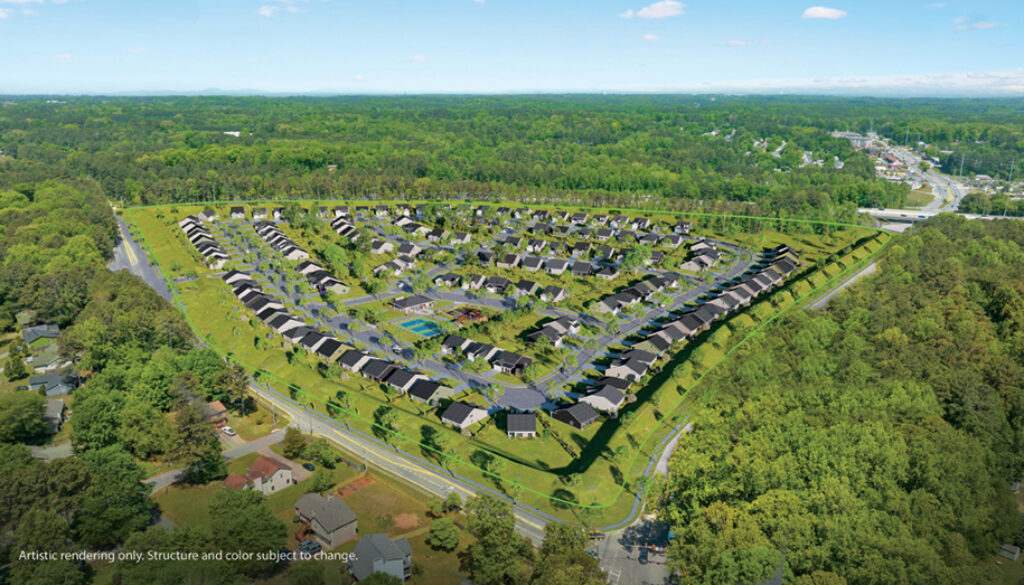 Rendering for The Reserve at Bells Ferry community