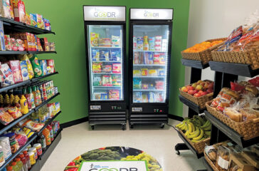 Goodr and the City of Powder Springs opened a Goodr Grocery Store at Tapp Middle School.