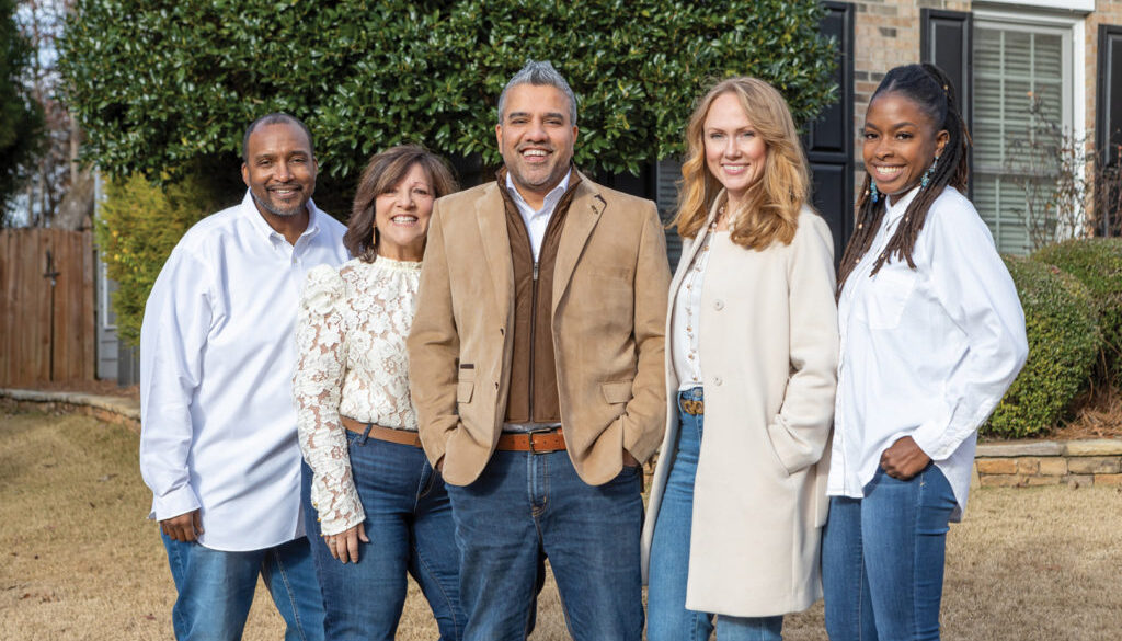 The Ivan Savant Team. Pictured L-R: Shawn Nixon, Janet Abbazia, Ivan Savant, Jessica Savant, and Nadiyah Jett.