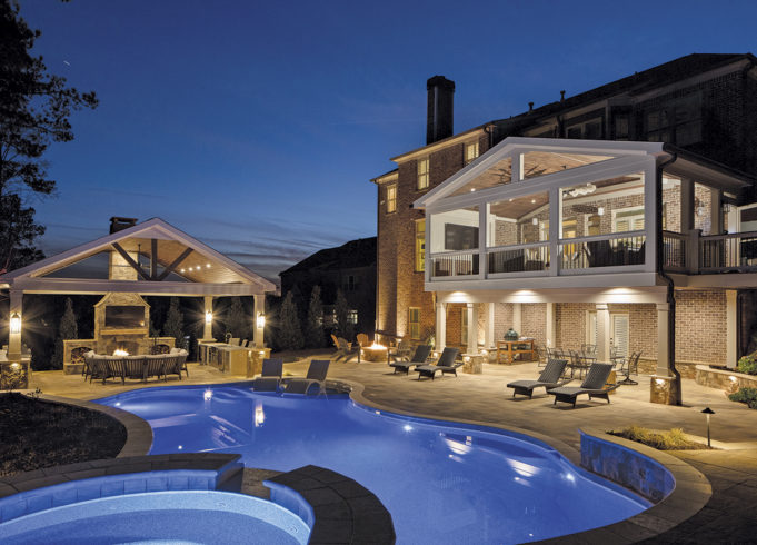 The Can-do Contractor Decks & More, Inc. was part of the team that created this award-winning "Outdoor Oasis" for a local homeowner.