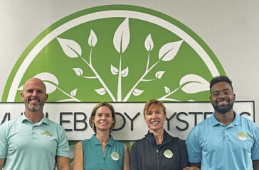 Top R-L: Alex Simmons, Emily Ferrell, Isabella Kujawa, and Eli McKnight. Bottom R-L: Kim Brinson, and Omega Bickham.