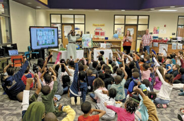 Author Joanne Telcide-Bryant visits the Public Library for storytime and crafts of "No, I Am Not, Says Kenny the Koala."