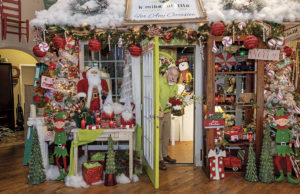 Putting Talent To Work For Cobb Mike Whittle, owner, K. Mike Whittle Designs Inc., is ready to serve your holiday flower and gift needs.