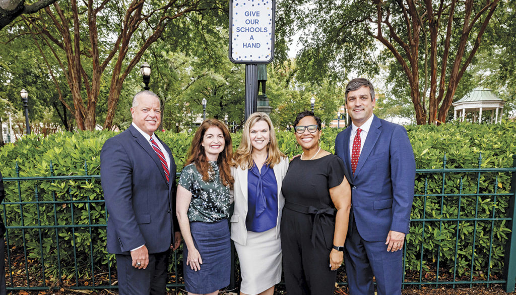 Scenes from Thursday’s Handprint Unveiling Ceremony at The Earl and Rachel Smith Strand Theatre in Marietta, GA. (Photo: Karl L. Moore/Mooreshots LLC)