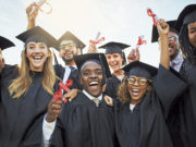 Supporting Cobb’s Scholars Shot of a group of cheerful university students on graduation day