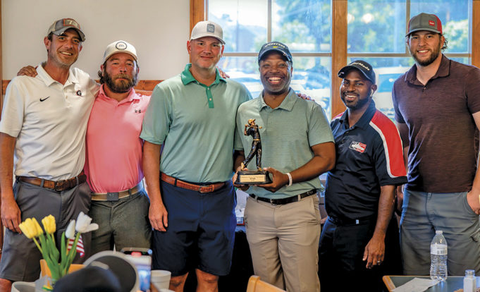 Get To Know The New Mableton Mableton Mayor Michael Owens (center) at the 2024 Mableton Golf Classic.