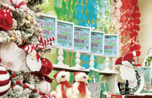 A Season for ‘Glory’ Glory Haus Christmas decor.