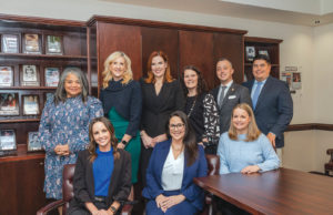 Safeguarding Our Future Part of the SafePath team from L-R and back to front: Sonya Allen, Lindsay Raynor, Lauren McAuley, Lindsey Howertown, Cobb Police Captain Darin Hull, Cobb Police Lt. Kenneth Kromer, Claire Kirkland, Tiffany Webb, and Hannah Chambers.