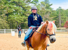 Therapy On The Farm Hippotherapy — a therapy method that incorporates the movement of a horse to improve motor and sensory functions of the rider.