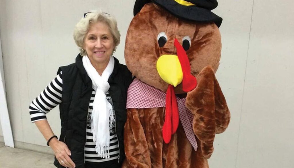 Jeri Barr, the former CEO of The Center for Family Resources, who participated in the majority of Thanks for Giving events.