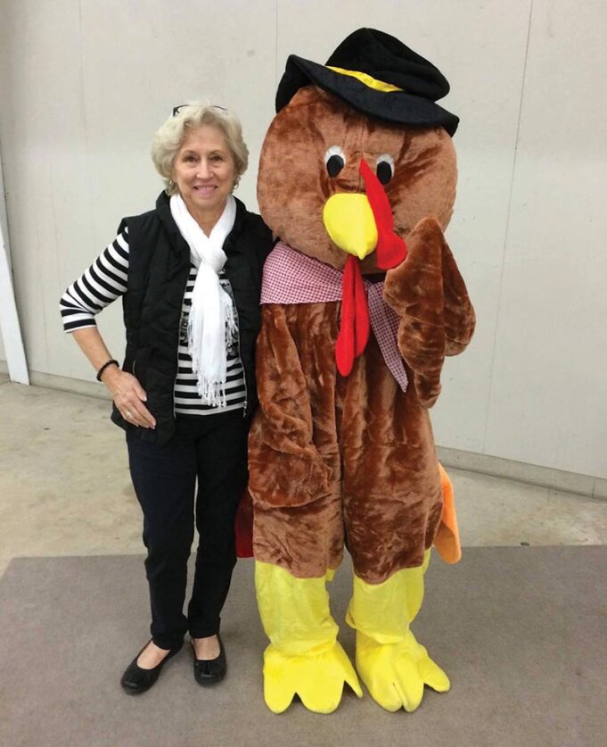Celebrating 40 Years Of Thanks For Giving Jeri Barr, the former CEO of The Center for Family Resources, who participated in the majority of Thanks for Giving events.