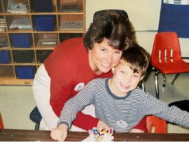 Shari Martin and son, Michael - December 2000.