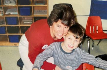 Shari Martin and son, Michael - December 2000.