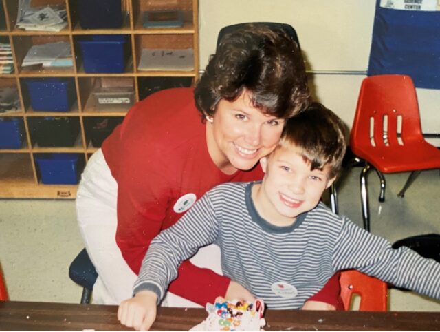 Shari Martin and son, Michael – December 2000 Shari Martin and son, Michael - December 2000.